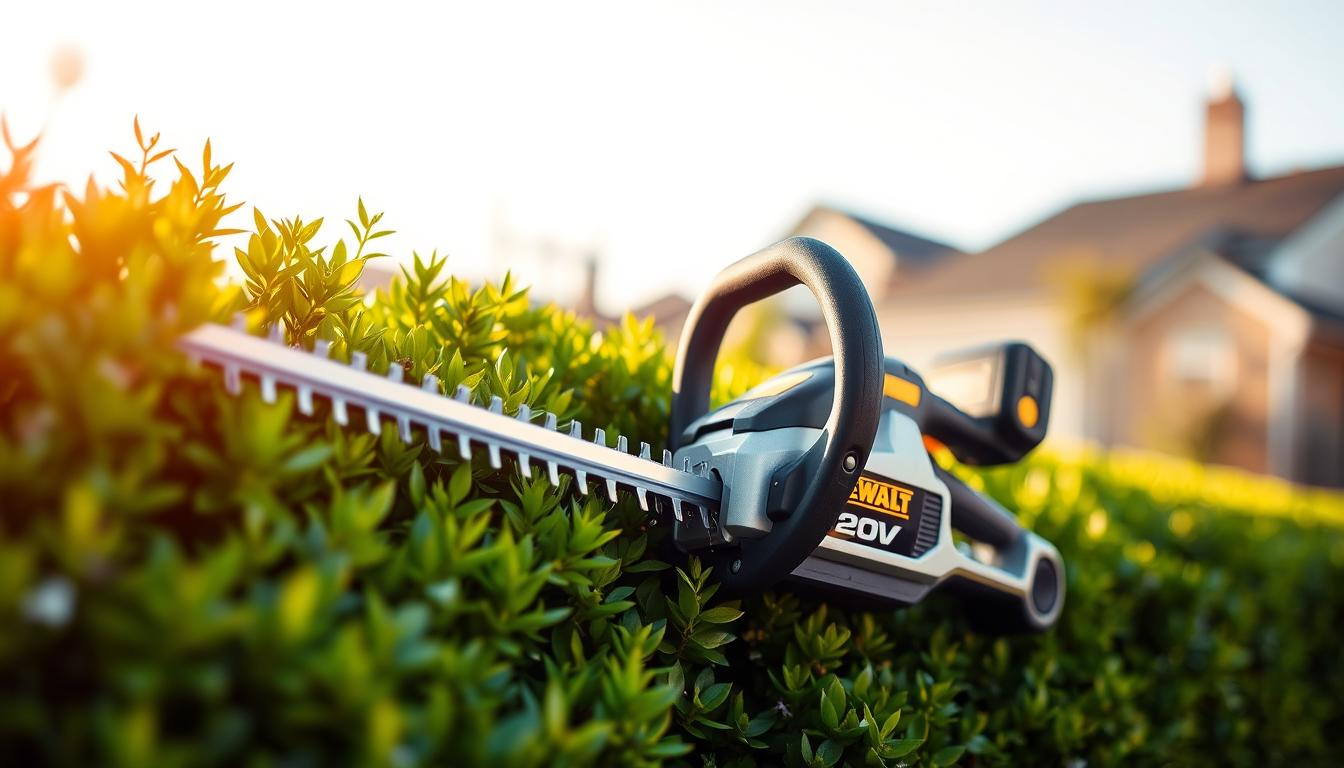 dewalt 20v hedge trimmer