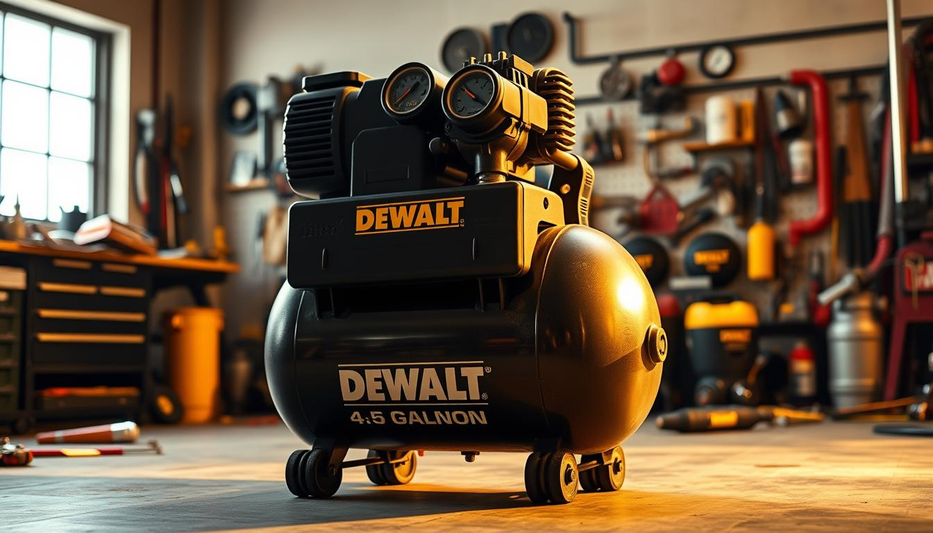 dewalt 4.5 gallon air compressor