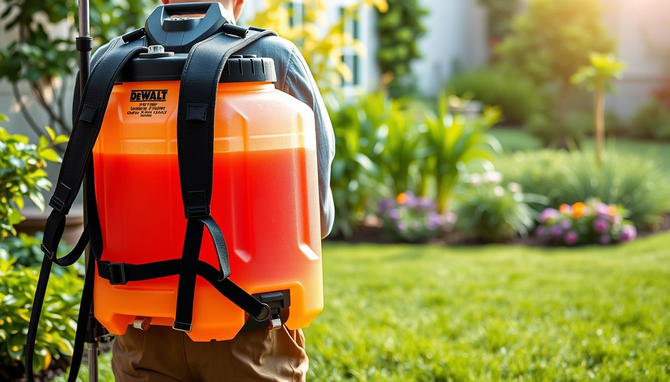 dewalt backpack sprayer