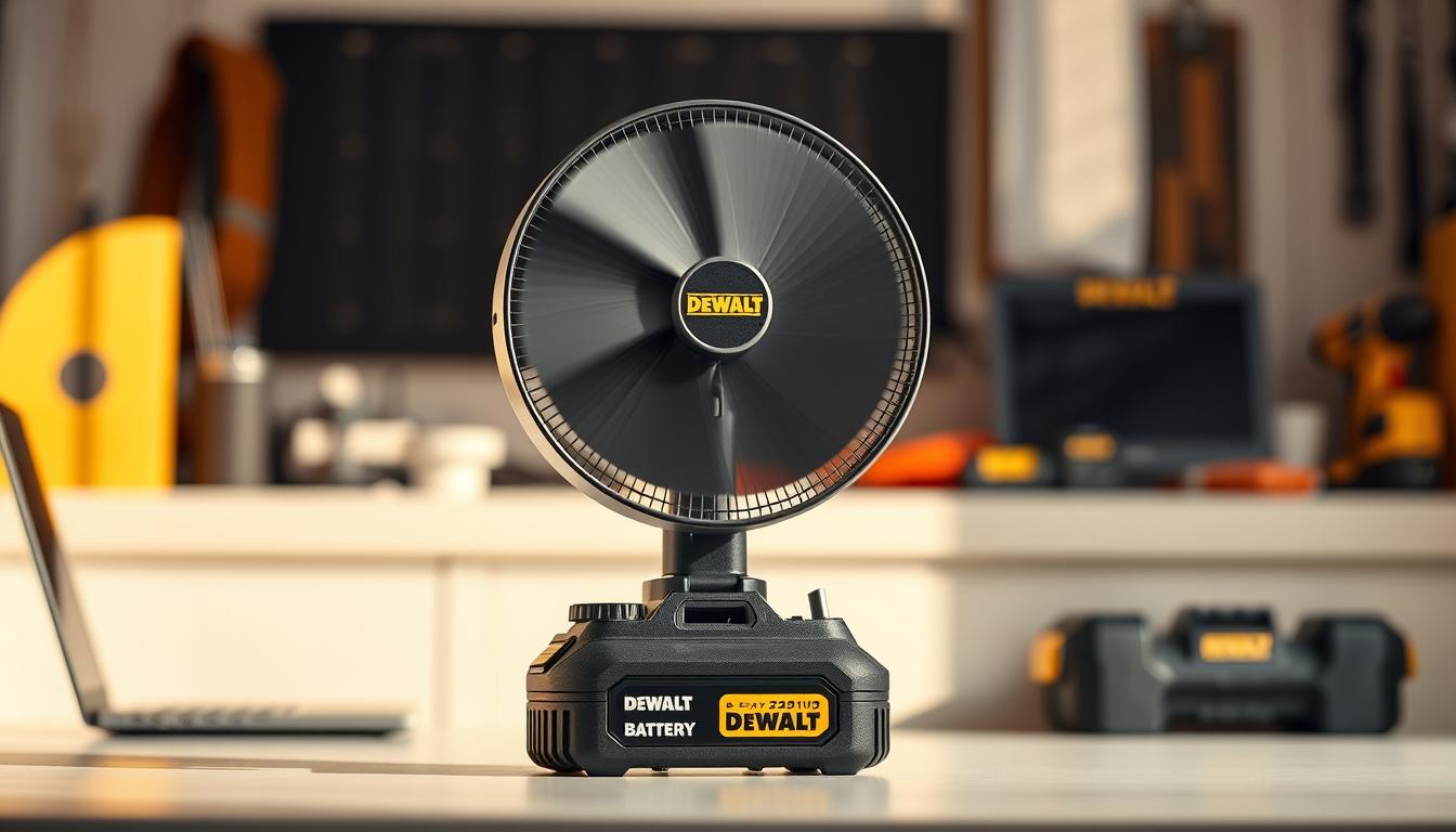 dewalt battery fan