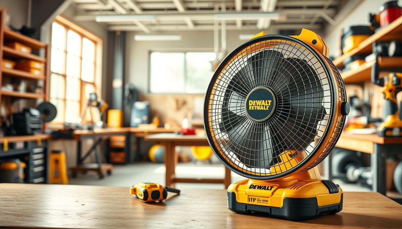 dewalt cordless fan