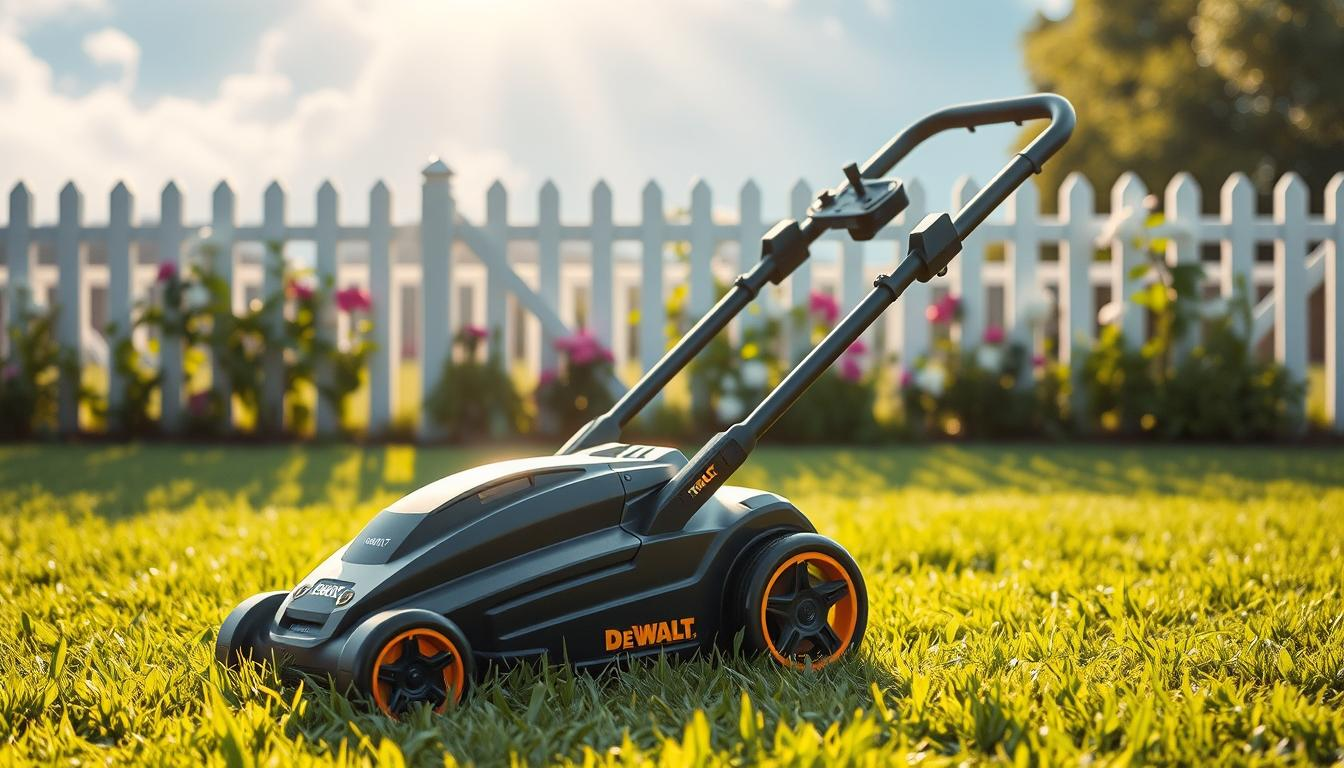 dewalt electric lawn mower