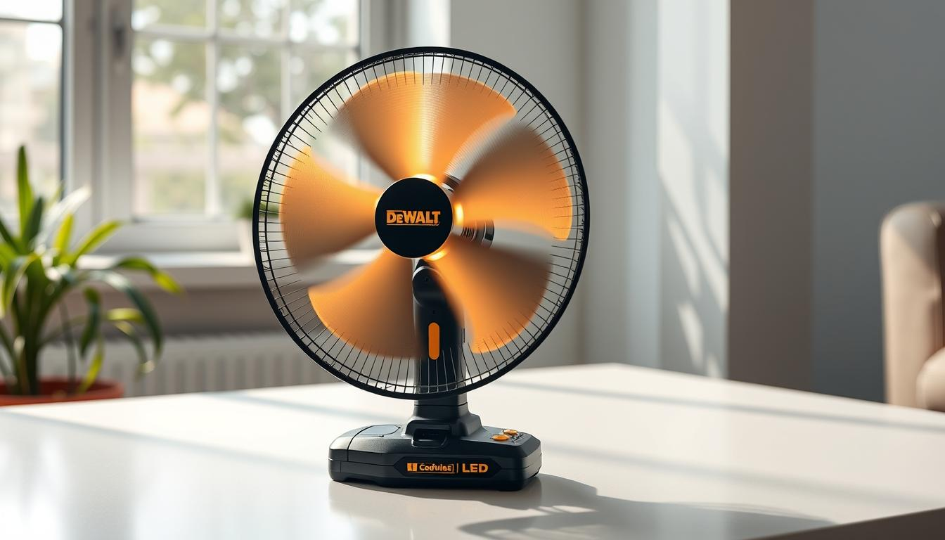 dewalt fan with battery