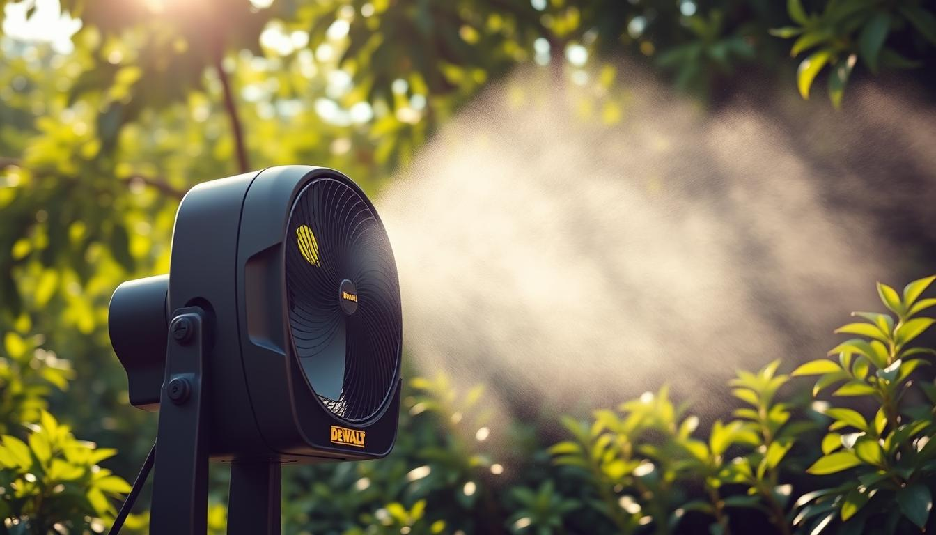 dewalt misting fan