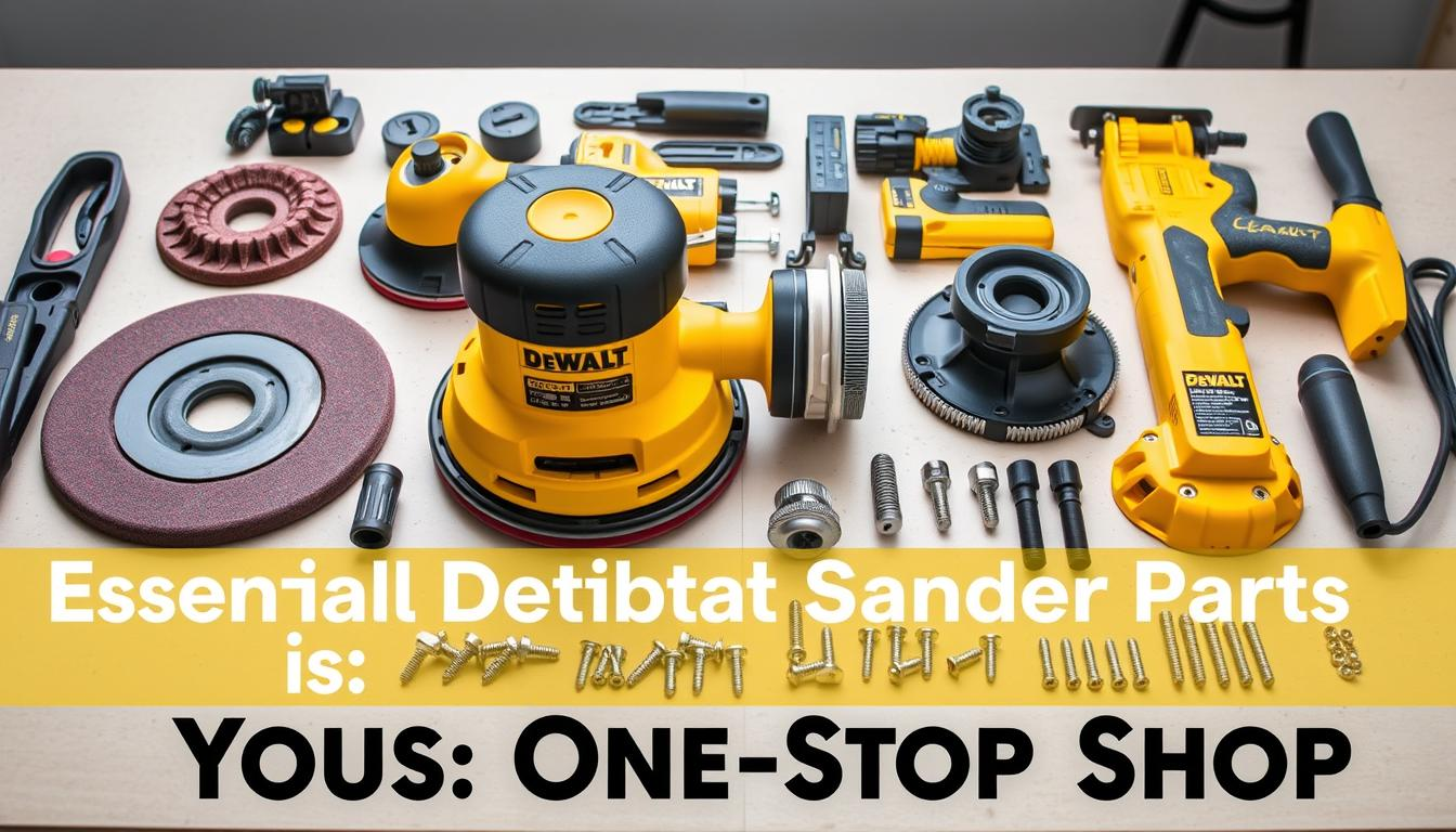 dewalt orbital sander parts