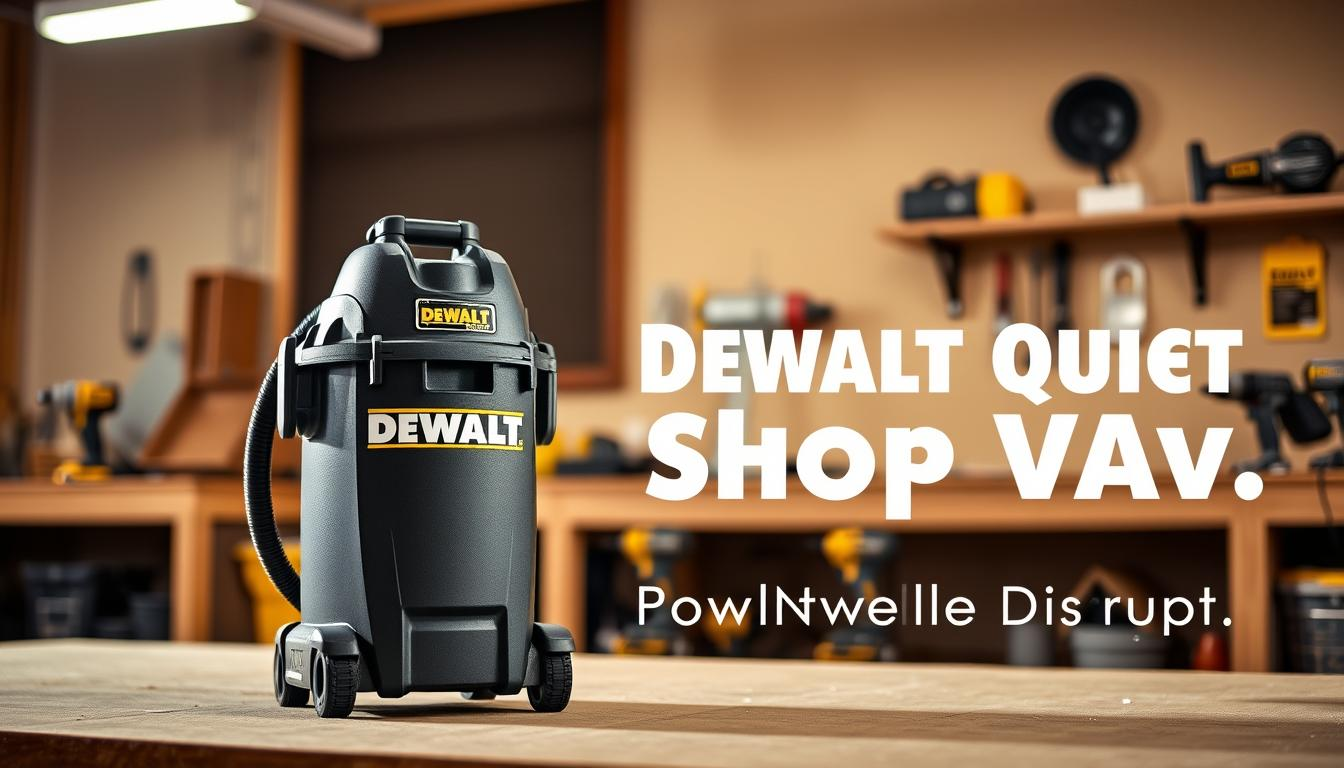 dewalt quiet shop vac