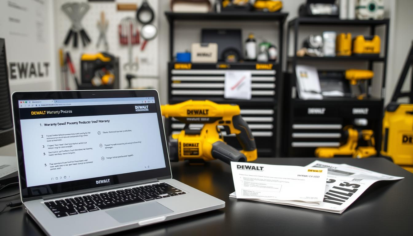 dewalt warranty claim