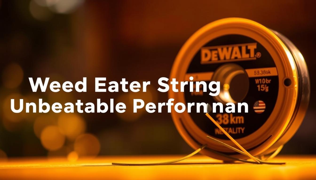 dewalt weed eater string