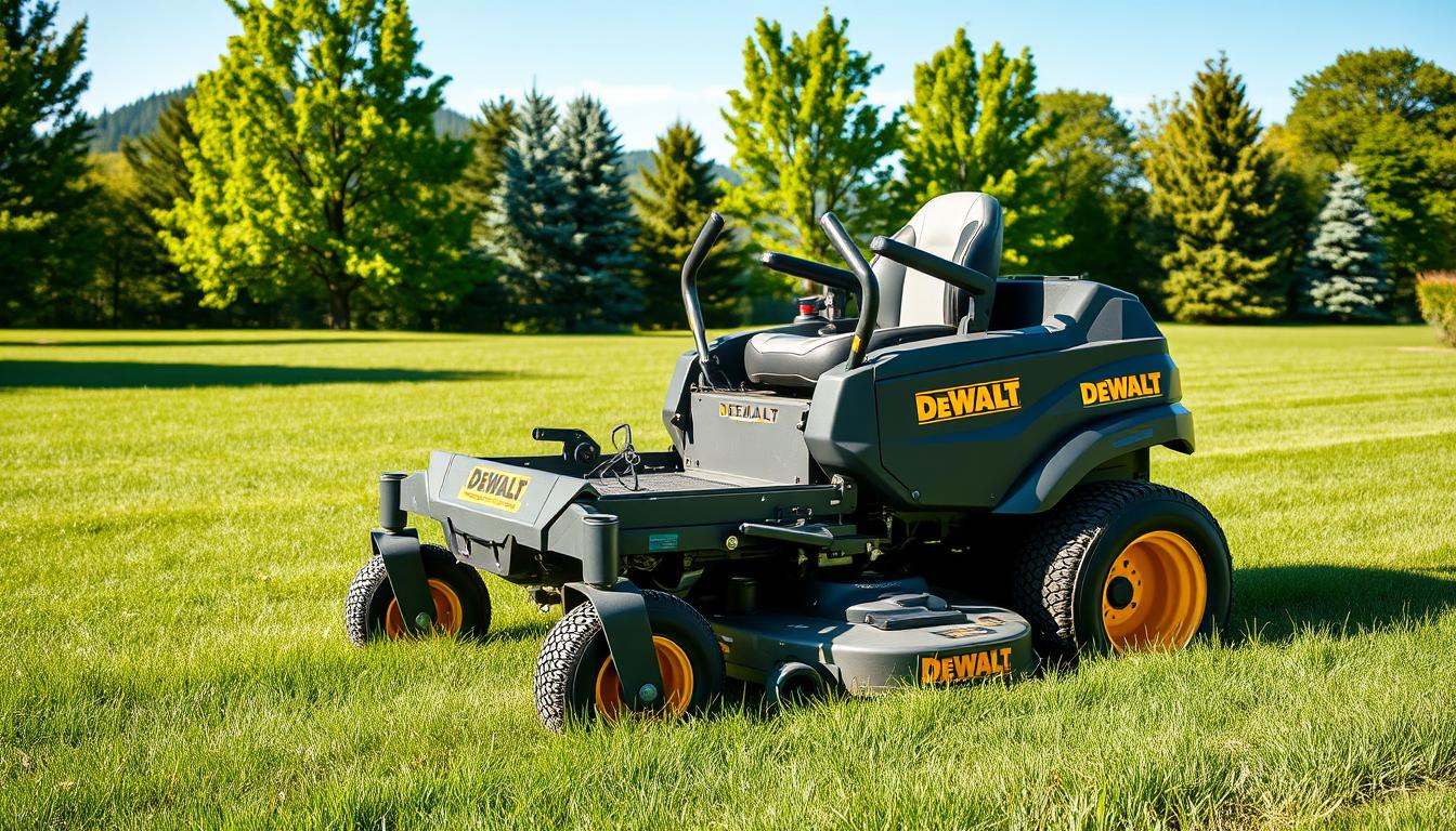dewalt zero turn mower