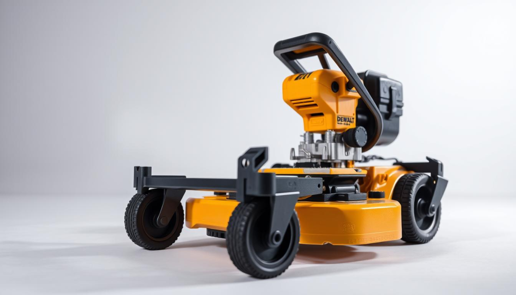 A highly detailed, high-resolution image of a Dewalt Z260 power tool, shot in a well-lit studio setting with a clean, minimal backdrop. The tool is positioned at a slight angle, highlighting the various component parts in clear focus. The lighting is soft and diffused, creating subtle shadows that accentuate the tool's contours and textures. The image provides a comprehensive visual reference, allowing the viewer to easily identify and understand the different parts and features of the Dewalt Z260.