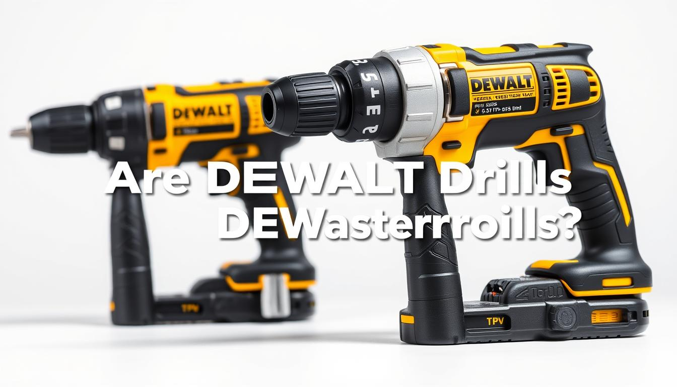 are dewalt drills waterproof