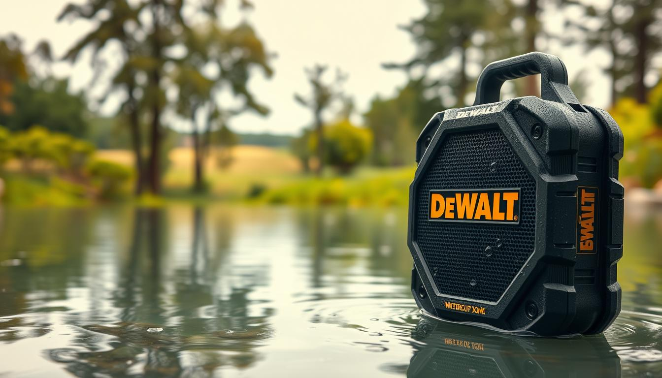 are dewalt speakers waterproof
