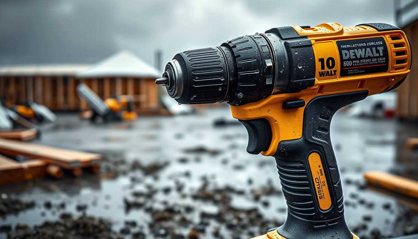 can dewalt drills get wet