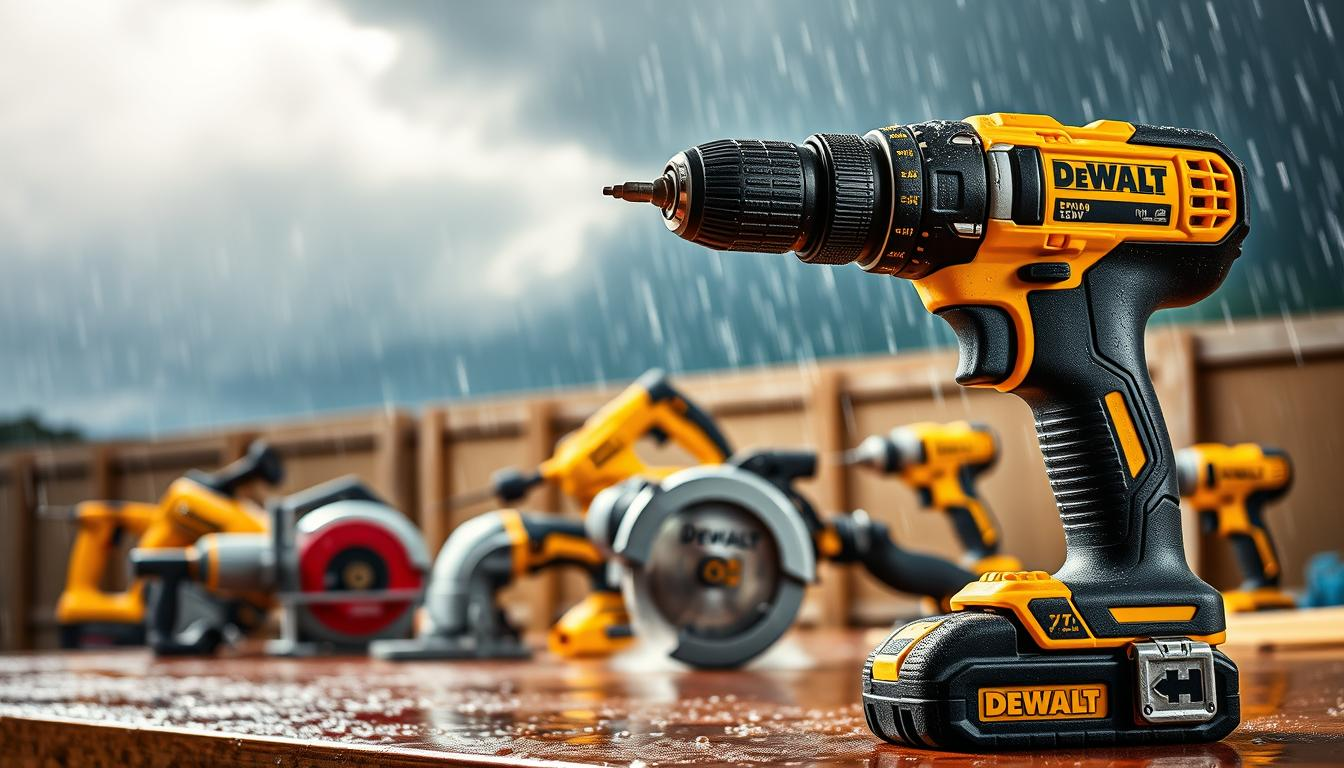 can dewalt tools get wet