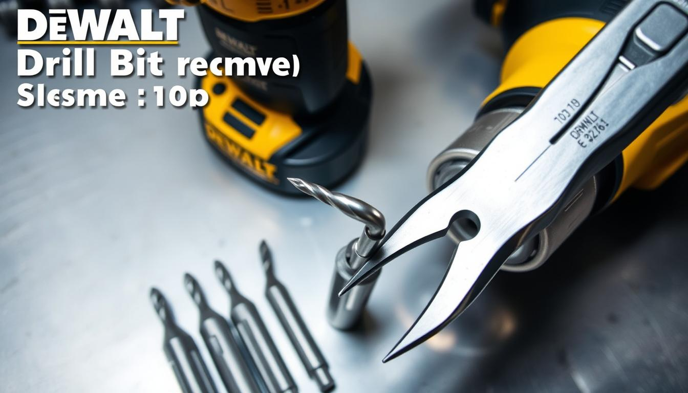 dewalt how to remove drill bit