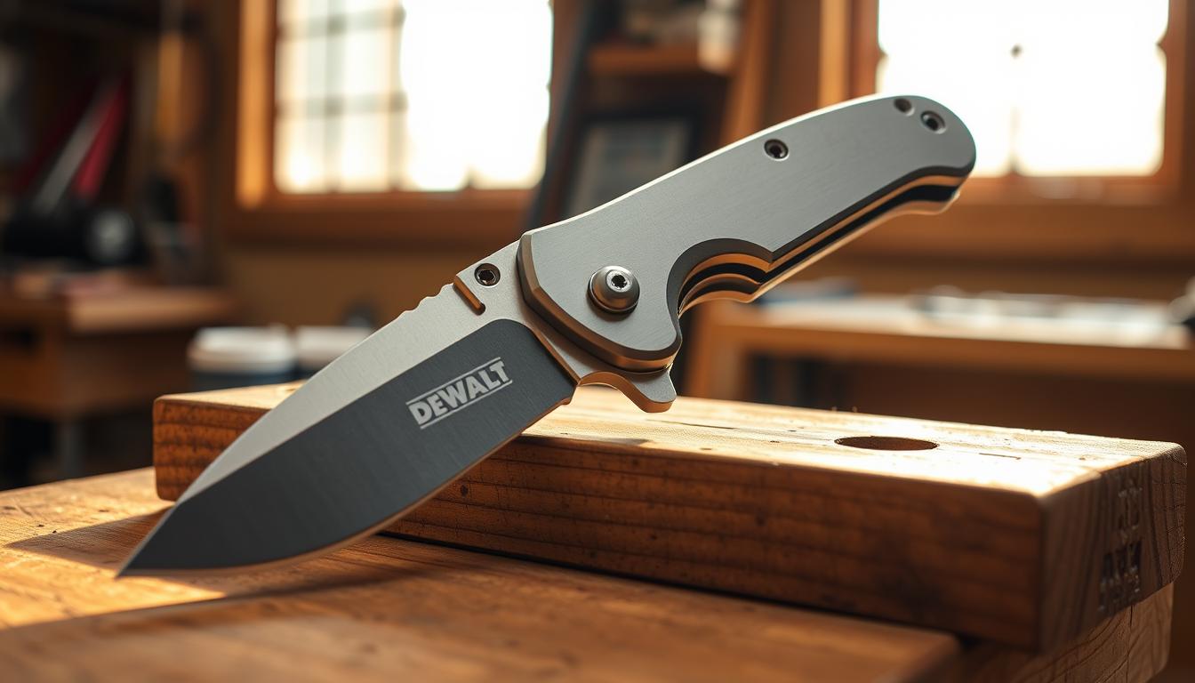 dewalt knife folding