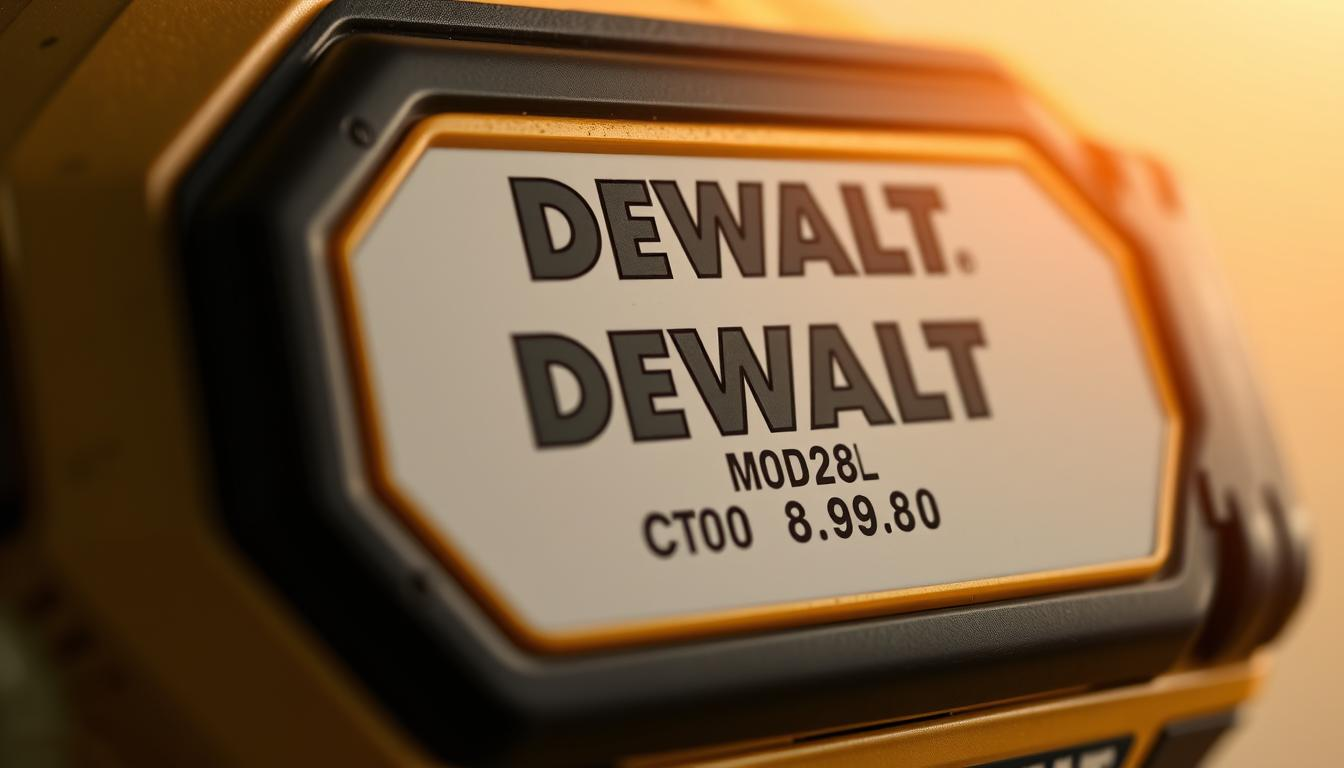 dewalt where to find serial number