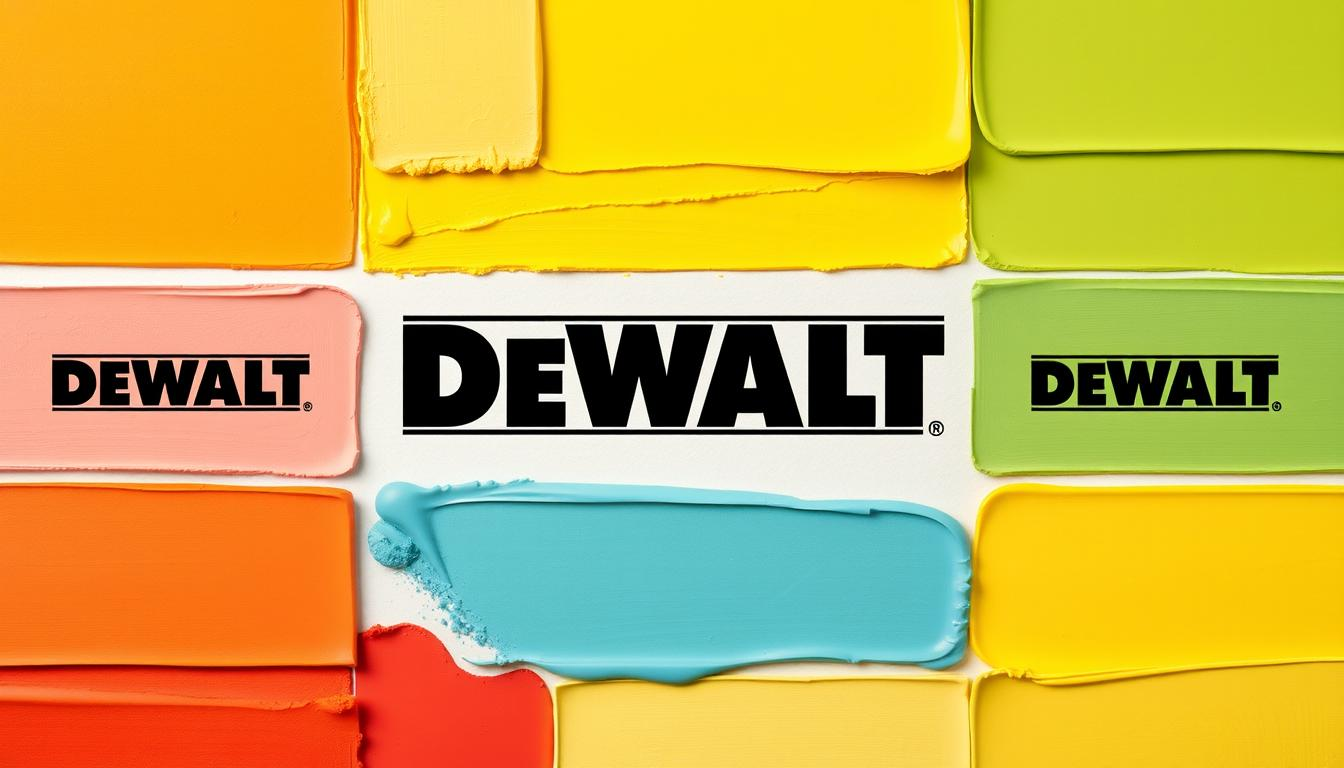 dewalt yellow paint