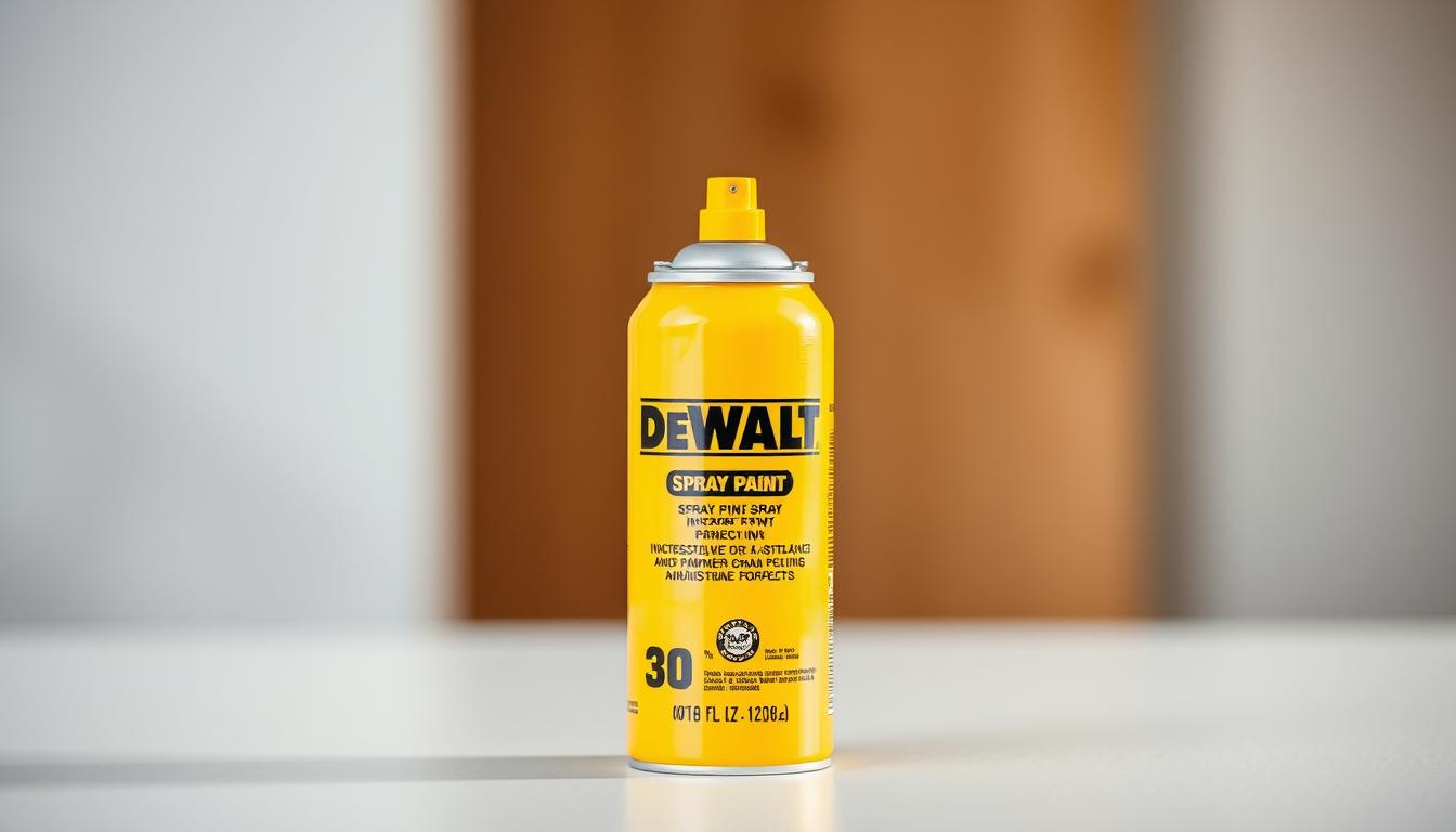 dewalt yellow spray paint