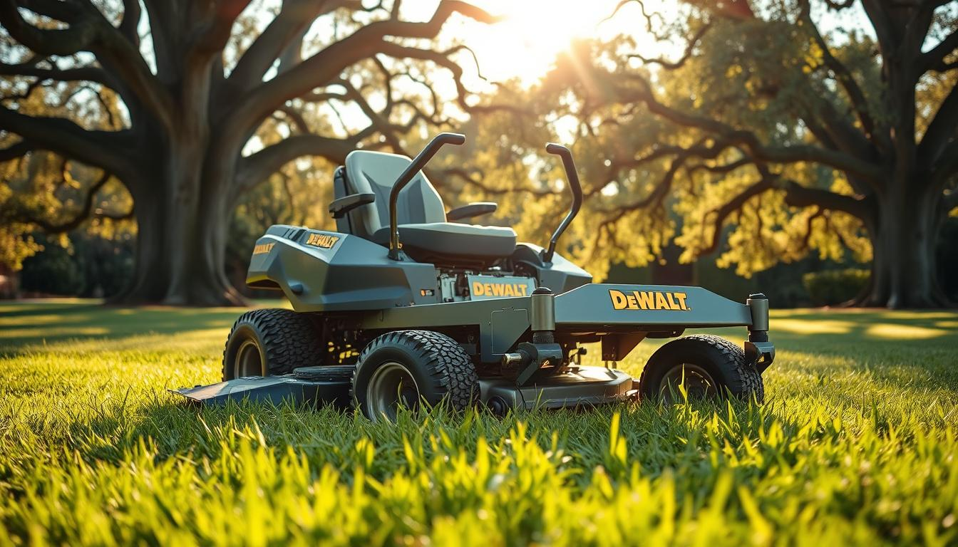 dewalt zero turn push mower