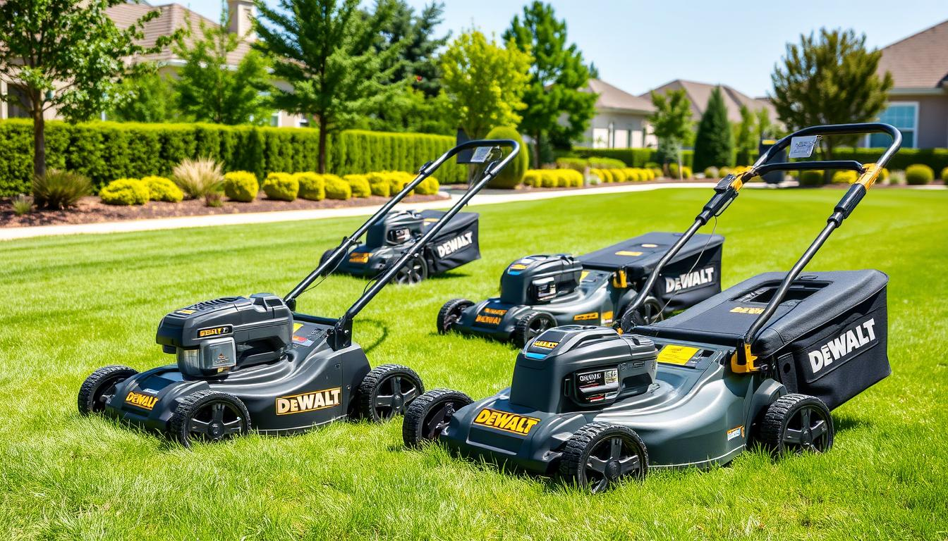 how are dewalt lawn mowers