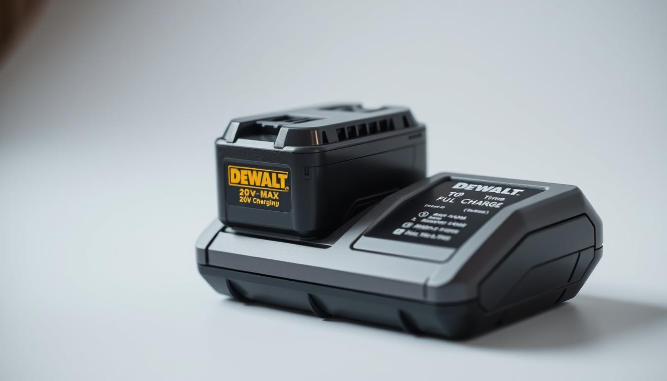 how long dewalt battery charge