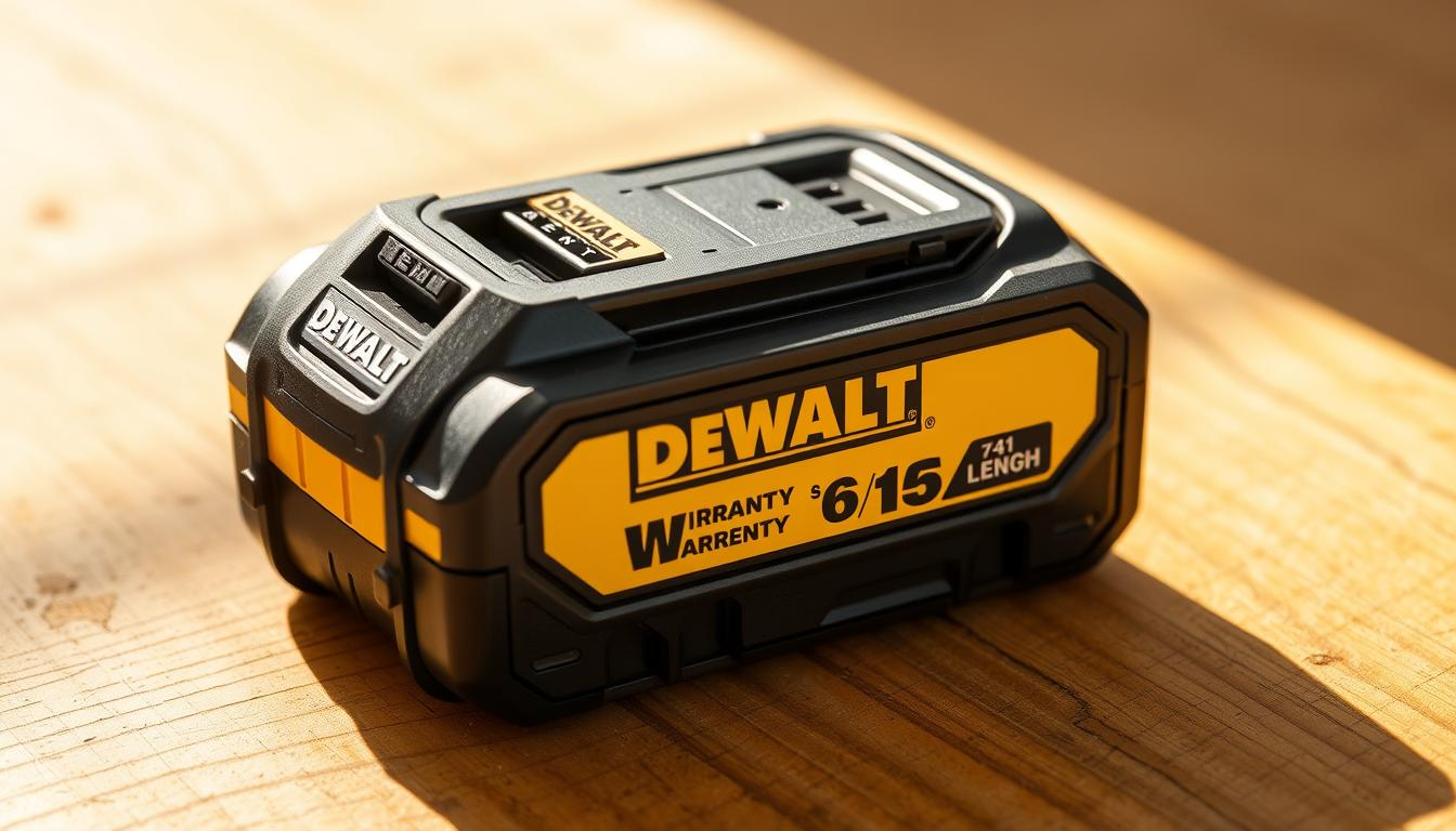 how long dewalt battery warranty