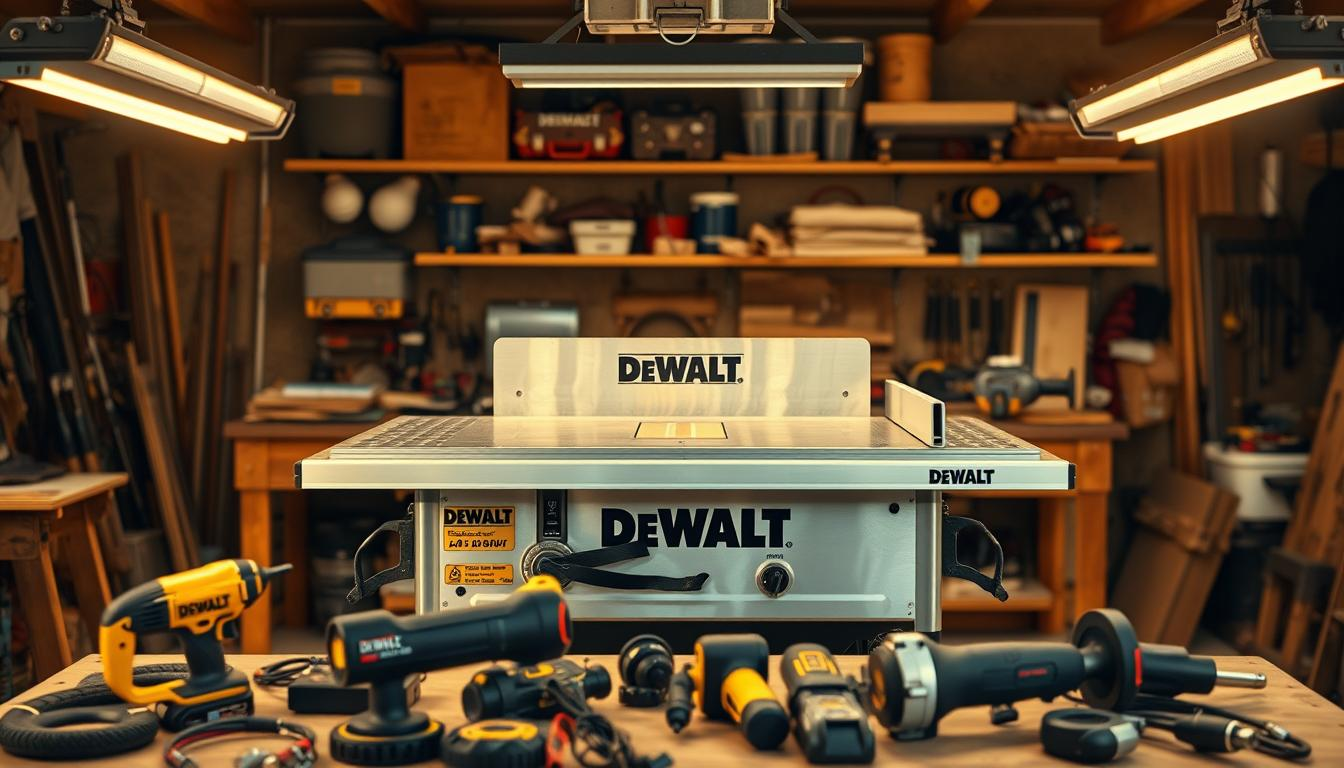 how many amps dewalt table saw