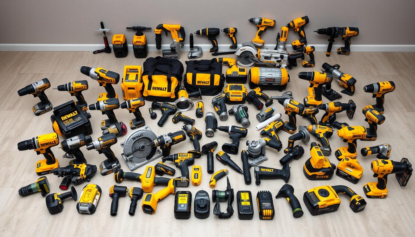 how many dewalt tools are there
