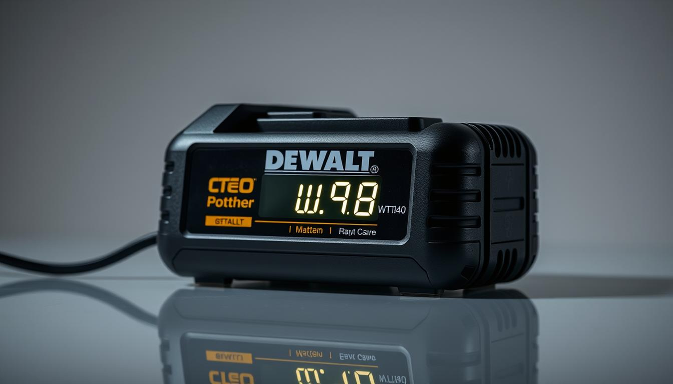 how many watts dewalt battery charger