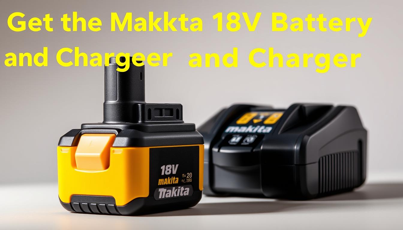 makita 18v battery and charger