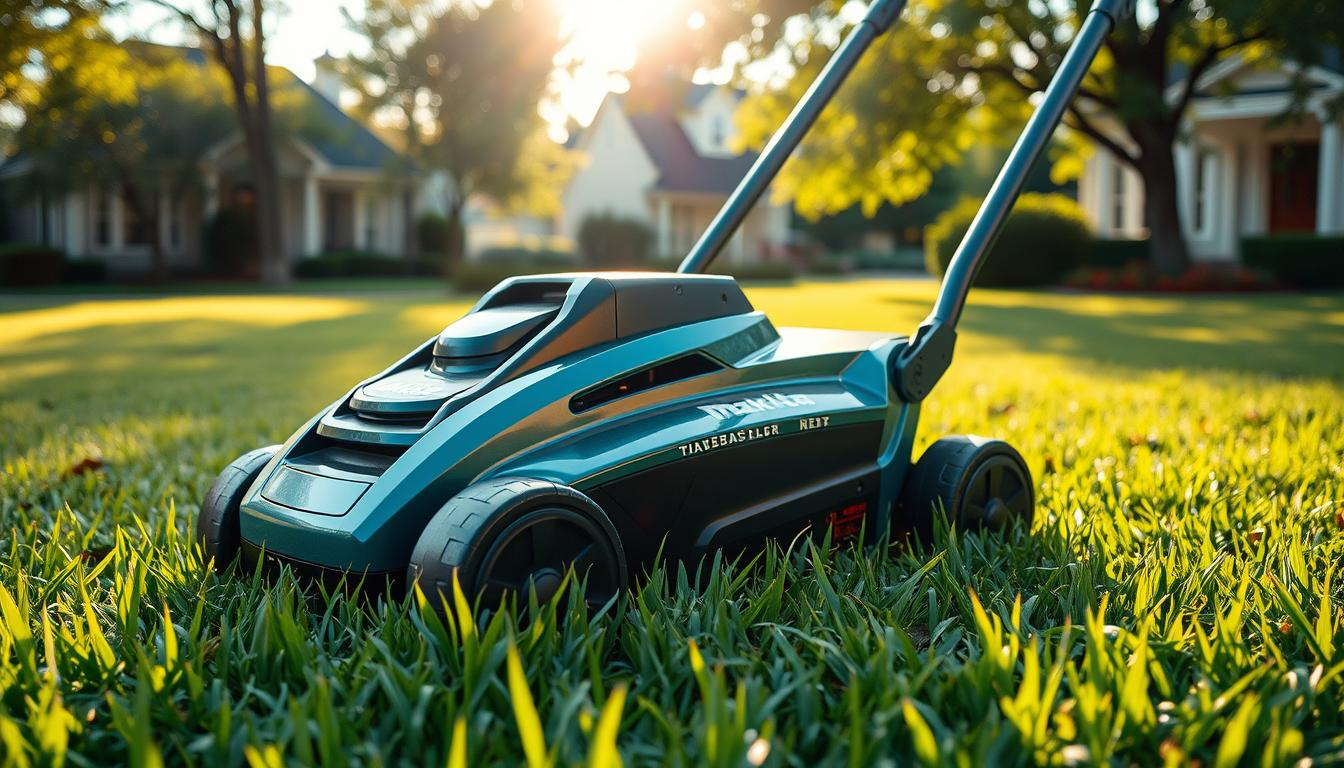 makita electric lawn mower