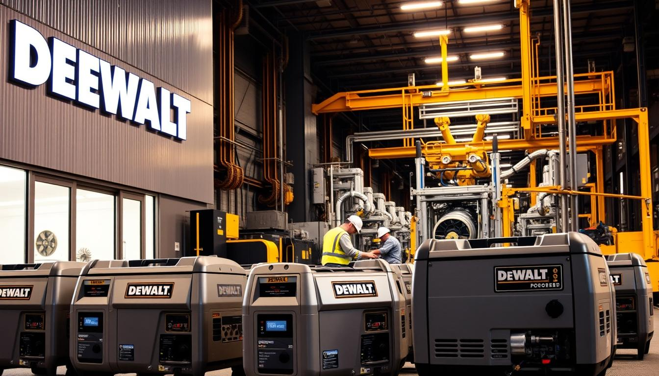 who makes dewalt generators