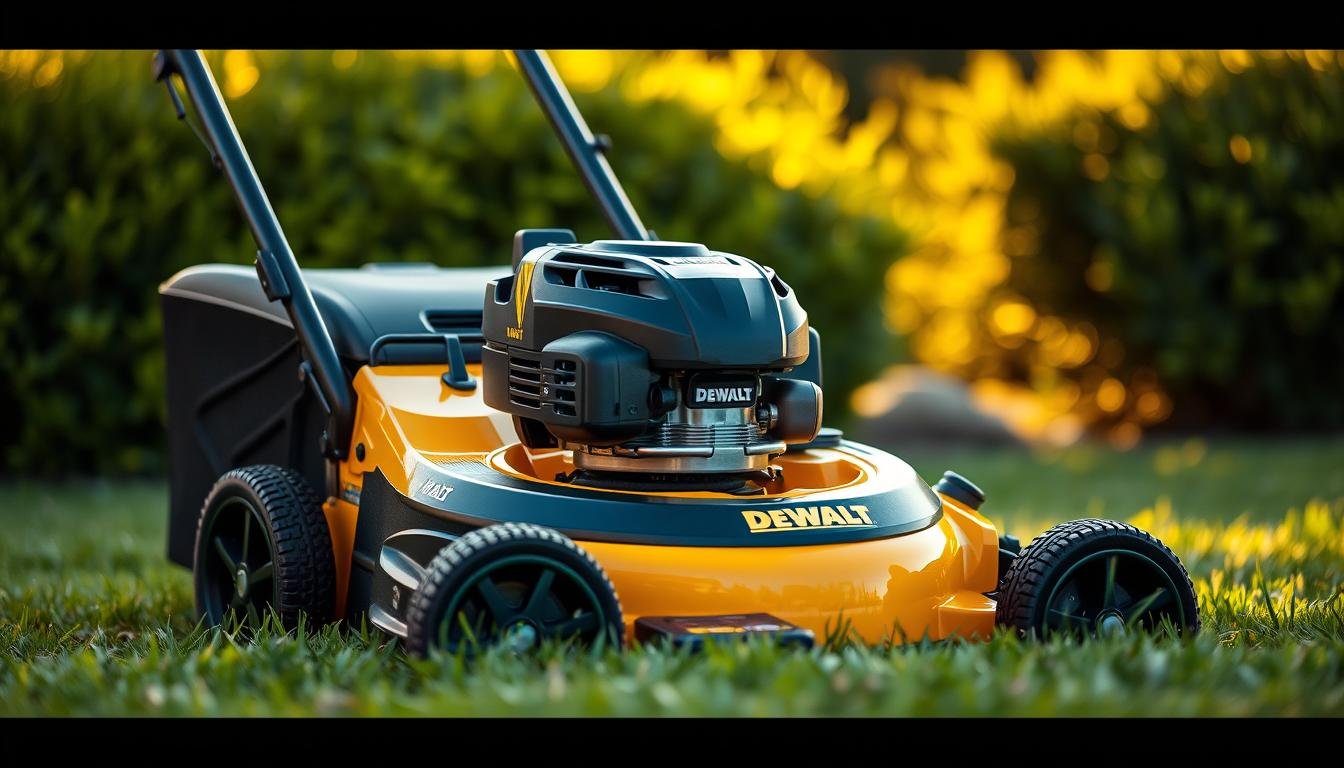 who makes dewalt lawn mowers